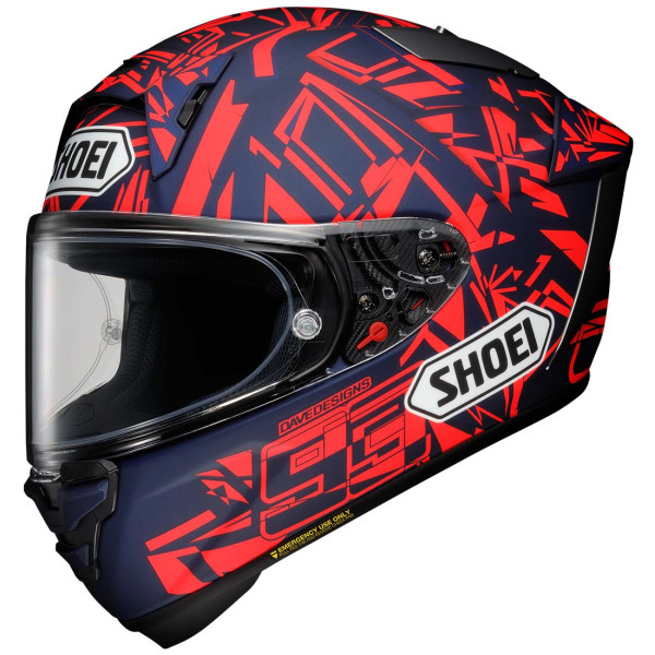 Shoei Shoei x-spr pro marquez dazzle tc10 x-small helmet - s/o